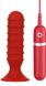 Анальна вібро-пробка Menzstuff Ribbed Torpedo Vibr. 5Inch Red купити в секс шоп Sexy