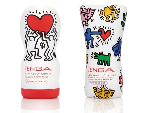 Мастурбатор Tenga Keith Haring Deep Throat Cup купить в sex shop Sexy