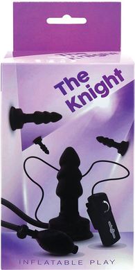 Анальная вибро-пробка расширитель The Knight Inflatable Vibrating Plug купить в sex shop Sexy