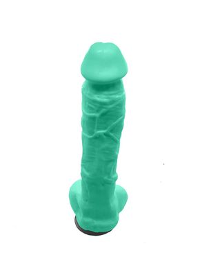 Крафтовое мыло-член с присоской Чистый Кайф Turquoise size XL купить в sex shop Sexy