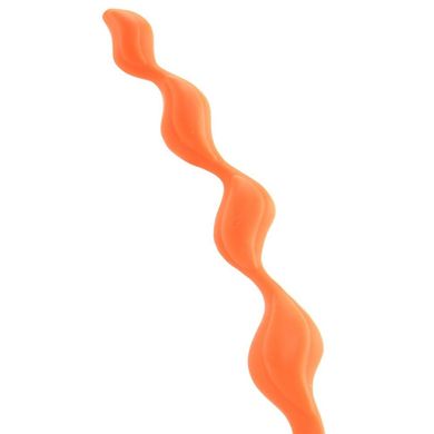 Анальний ланцюжок Bum Buddies Swirl Anal Beads Orange купити в sex shop Sexy