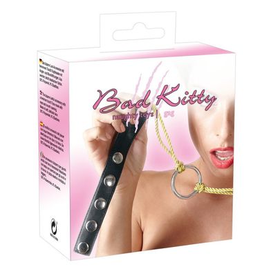 Кляп-кольцо Bad Kitty Mouth Ring Gold купить в sex shop Sexy