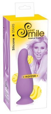 Анальная пробка Smile Hopper Plug Purple купить в sex shop Sexy