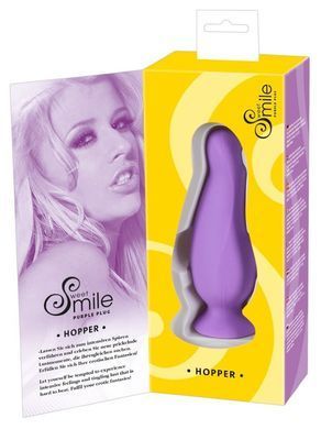 Анальная пробка Smile Hopper Plug Purple купить в sex shop Sexy