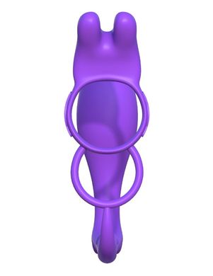 Эрекционное виброкольцо с анальным стимулятором Ass-Gasm Vibrating Rabbit купить в sex shop Sexy