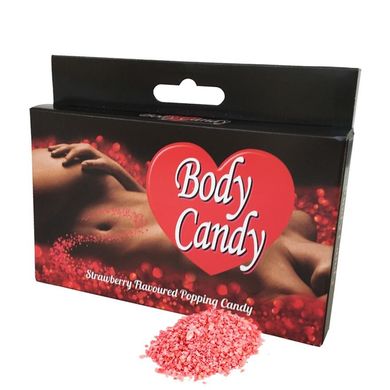 Карамельная пудра для тела с эффектом шампанского Body Candy (клубника) (32 гр) купить в sex shop Sexy