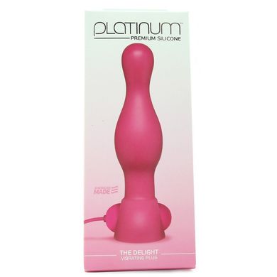 Анальна вібро-пробка Platinum Delight Plug купити в sex shop Sexy