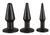 Набор анальных пробок 3er Set Butt Plugs купить в sex shop Sexy