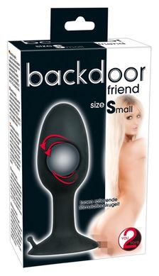 Анальна пробка з кулькою всередині Backdoor Friend Small купити в sex shop Sexy