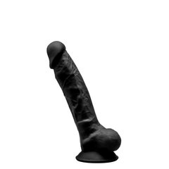 Фаллоимитатор Silexd Johnny Black (Premium Silicone Dildo MODEL 1 size 7") купити в sex shop Sexy