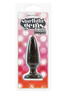 Анальная пробка Starlight G Booty Boppers Small Black купить в sex shop Sexy
