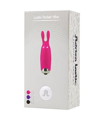 Вібростимулятор Lastic Pocket Vibe Rabbit Чорний купити в sex shop Sexy