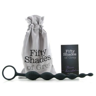 Анальний ланцюжок Fifty Shades of Grey Silicone Anal Beads купити в sex shop Sexy