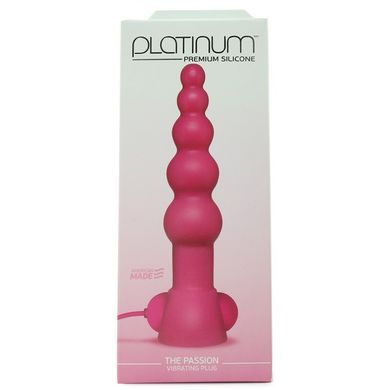 Анальная вибро-пробка Platinum The Passion Plug купить в sex shop Sexy