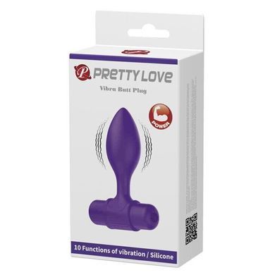 Силиконовая вибропробка Pretty Love Vibro but plag купить в sex shop Sexy
