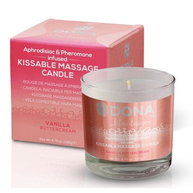 Масажна свічка DONA Scented Massage Candle Vanilla Buttercream 125 мл купити в sex shop Sexy