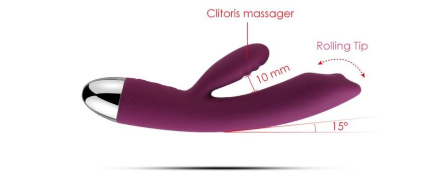 Вібратор для клітора і точки G Svakom Trysta Purple купити в sex shop Sexy