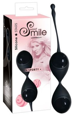 Вагінальні кульки Smile Loveballs Sporty Black купити в sex shop Sexy