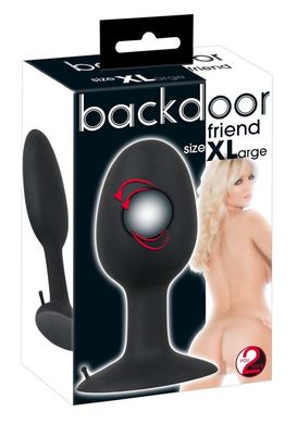 Анальная пробка с шариком внутри Backdoor Friend XL купить в sex shop Sexy
