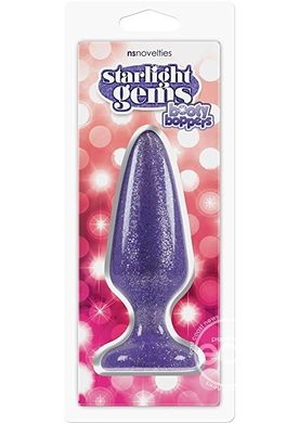 Анальная пробка Starlight G Booty Boppers Small Purple купить в sex shop Sexy