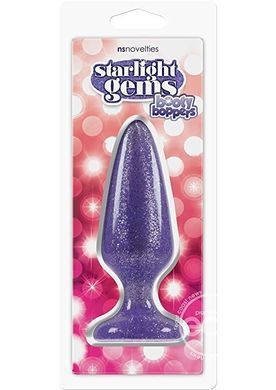 Анальна пробка Starlight G Booty Boppers Small Purple купити в sex shop Sexy
