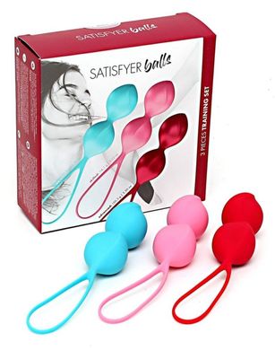 Набір вагінальних кульок Satisfyer Balls C02 Double Set of 3 купити в sex shop Sexy