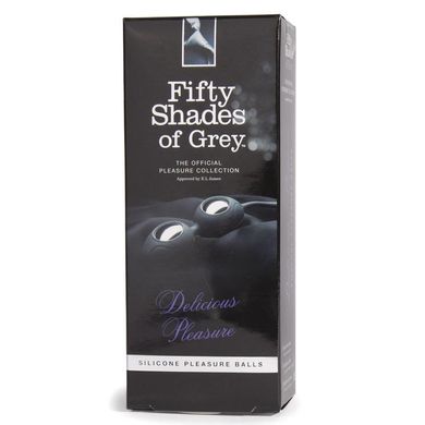 Вагінальні кульки Fifty Shades of Grey Delicious Pleasure Silicone Ben Wa Balls купити в sex shop Sexy