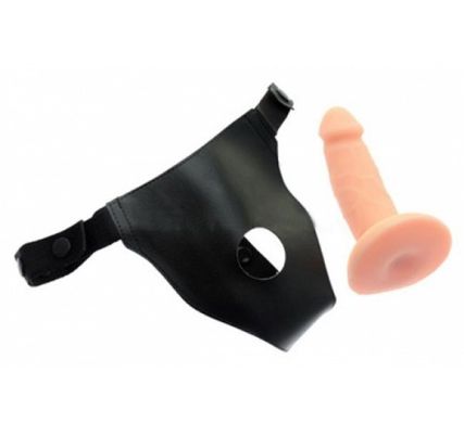 Страпон Magic Flesh Harness Strap-On купити в sex shop Sexy