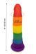 Реалистичный фаллоимитатор Pride Dildo Silicone Rainbow купить в секс шоп Sexy