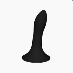 Дилдо з присоскою Adrien Lastic Hitsens 5 Black, відмінно для страпона, діаметр 2,4см, довжина 13см купити в sex shop Sexy
