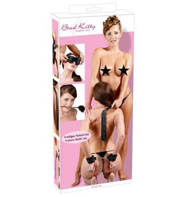 Бондажный набор Bad Kitty Fetish Kit Black Velvet купить в sex shop Sexy