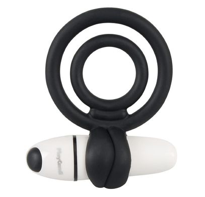 Вибро-кольцо для пениса и мошонки Lollipop Black Penisring купить в sex shop Sexy