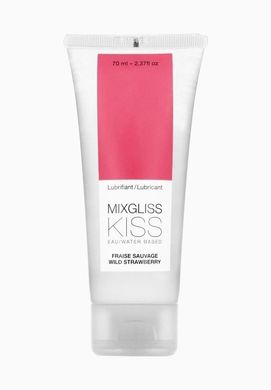 Лубрикант на водній основі MixGliss Kiss Wild Strawberry 70 мл купити в sex shop Sexy