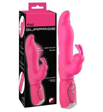 Вибратор для точки G и клитора Hi-tech Pink Suprise купить в sex shop Sexy