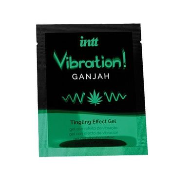 Пробник рідкого вібратора Intt Vibration Ganjah (5 мл) купити в sex shop Sexy