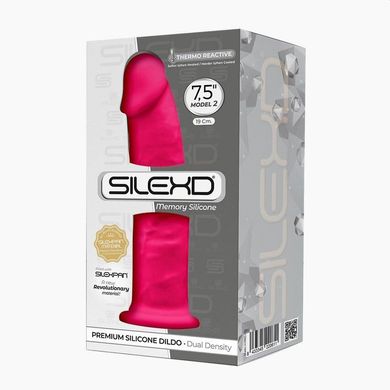 Фаллоимитатор Silexd Henry Pink (Premium Silicone Dildo MODEL 2 size 7.5") купити в sex shop Sexy