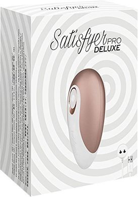 Вакуумний кліторальний стимулятор Satisfyer Pro Deluxe купити в sex shop Sexy
