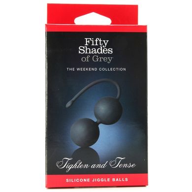 Вагінальні кульки Fifty Shades of Grey Tighten and Tense Silicone Jiggle Balls купити в sex shop Sexy