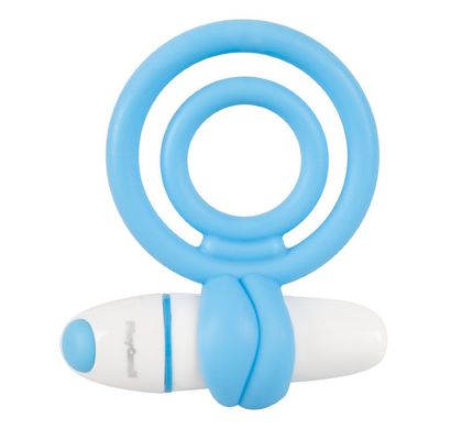 Вібро-кільце для пеніса і мошонки Lollipop Blue Penisring купити в sex shop Sexy