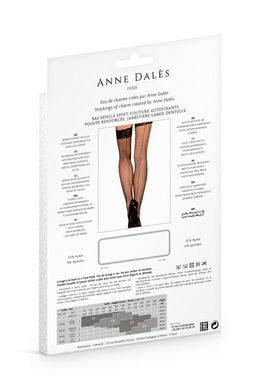 Чулки Anne De Ales CLOE T2 Black купити в sex shop Sexy