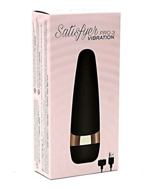 Вакуумний вібро-стимулятор Satisfyer Pro 3 Vibration купити в sex shop Sexy