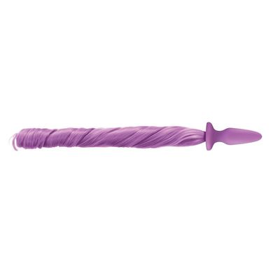 Анальна пробка з хвостиком Unicorn Tails Pastel Purple купити в sex shop Sexy