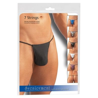 Набір сексуальних трусів-стрінгів Strings im 7er-Pack купити в sex shop Sexy