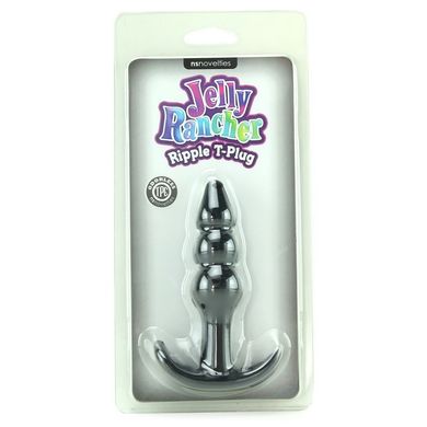 Анальна пробка Jelly Rancher T-plug Ripple купити в sex shop Sexy