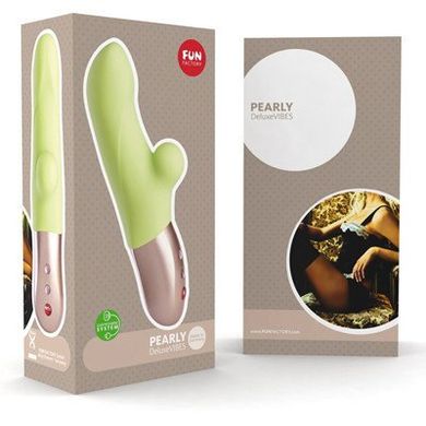 Вибратор Pearly Fun Factory Салатовый купить в sex shop Sexy