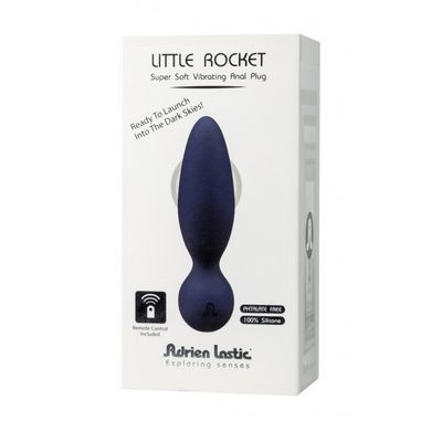 Анальна вібро-пробка з ДУ LRS Adrien Lastic Little Rocket купити в sex shop Sexy