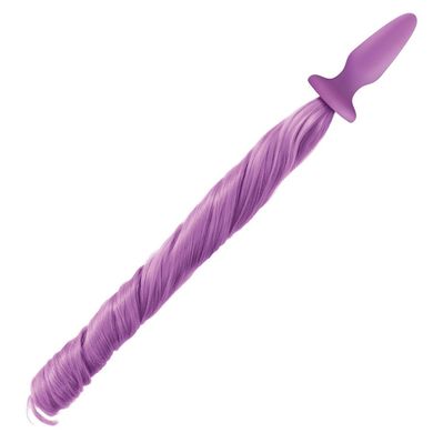 Анальна пробка з хвостиком Unicorn Tails Pastel Purple купити в sex shop Sexy
