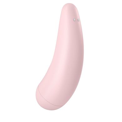 Вакуумний кліторальний стимулятор Satisfyer Curvy 2+ Pink купити в sex shop Sexy