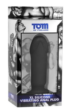 Анальний вібратор Tom of Finland XL Silicone Vibrating Anal Plug купити в sex shop Sexy