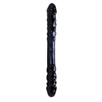 Фалоімітатор двосторонній Basix 16 Inch Double Dildo in Black купити в sex shop Sexy